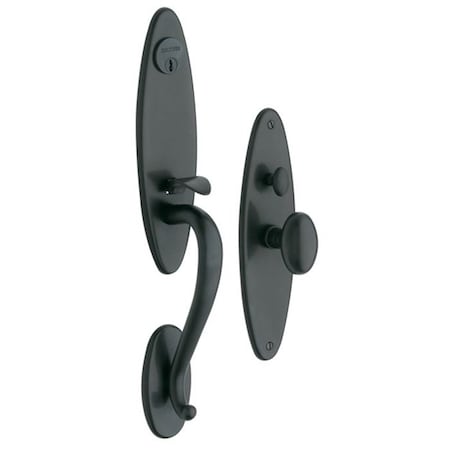 Baldwin Double Cylinder Entry Handlesets Oil Rubbed Bronze 6573.102.DBLC